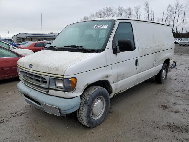Salvage cars for sale from Copart Arlington, WA: 2002 Ford Econoline