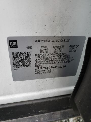 2022 CHEVROLET BOLT EUV L - 1G1FY6S09N4131360