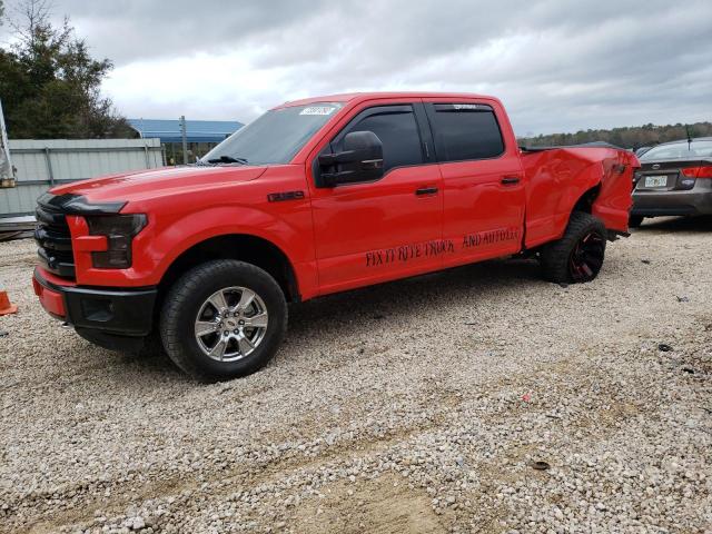 Salvage cars for sale from Copart Midway, FL: 2016 Ford F150 Supercrew