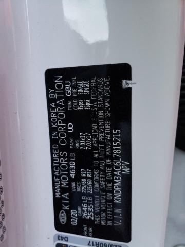 KNDPM3AC6L7815215 KIA Sportage Lx
