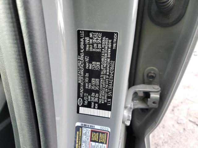 2022 HYUNDAI SANTA CRUZ - 5NTJB4AE1NH018602