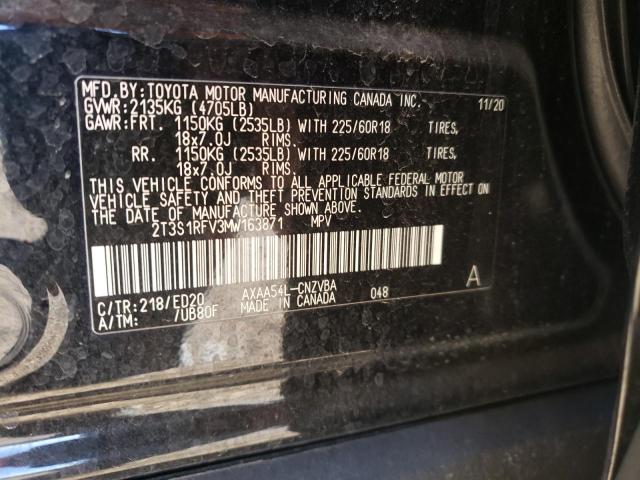 2021 TOYOTA RAV4 TRD O - 2T3S1RFV3MW163871