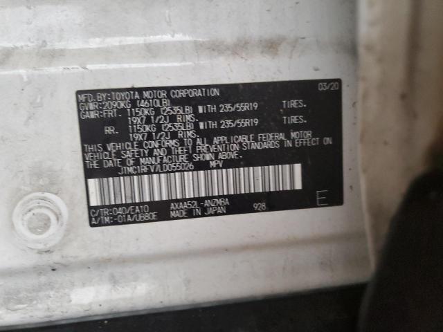 2020 TOYOTA RAV4 XLE P - JTMC1RFV7LD055026