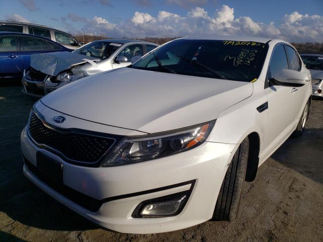 Salvage cars for sale from Copart Cahokia Heights, IL: 2015 KIA Optima LX