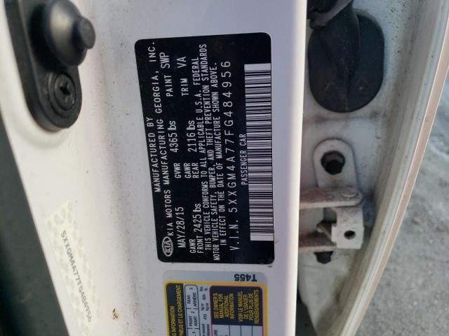 5XXGM4A77FG484956 KIA Optima Lx