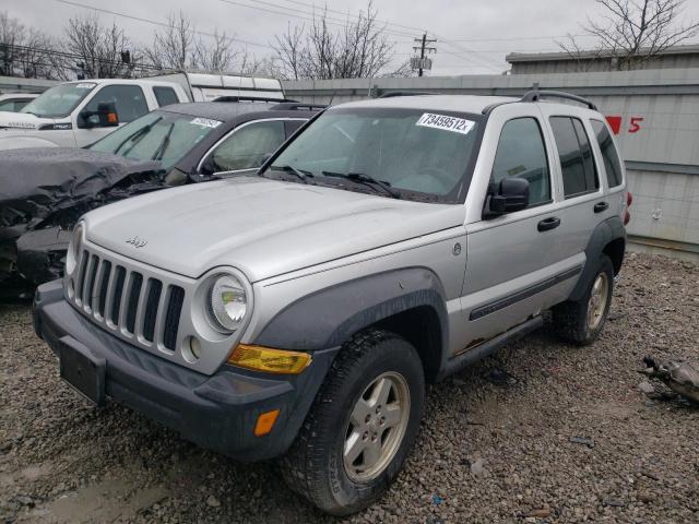 Salvage cars for sale from Copart Walton, KY: 2006 Jeep Liberty