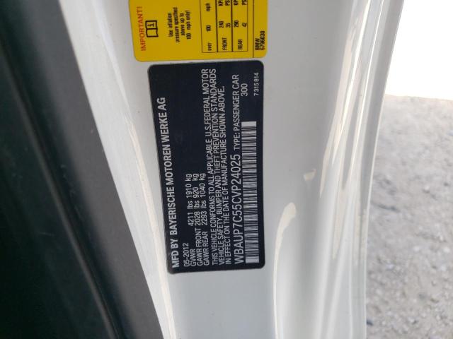 WBAUP7C55CVP24025 BMW 128 I