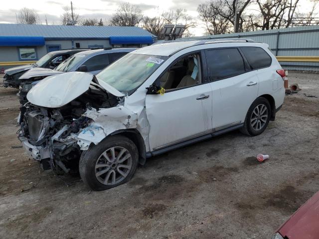 Salvage cars for sale from Copart Wichita, KS: 2014 Nissan Pathfinder S