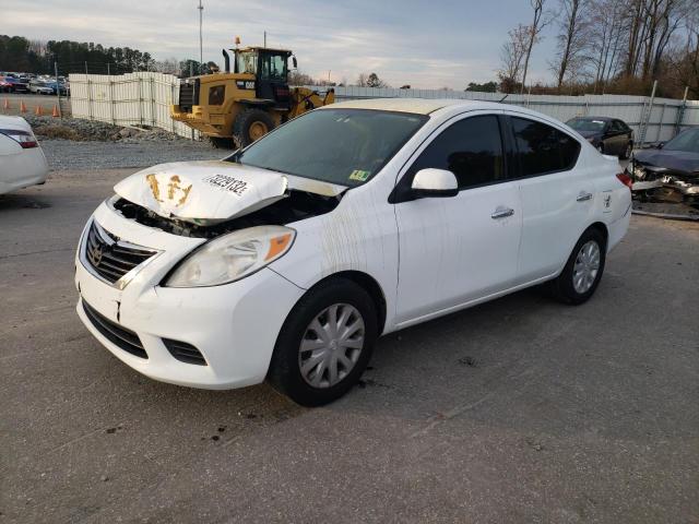 Salvage cars for sale from Copart Dunn, NC: 2014 Nissan Versa S