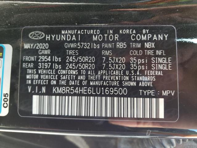 2020 HYUNDAI PALISADE L - KM8R54HE6LU169500