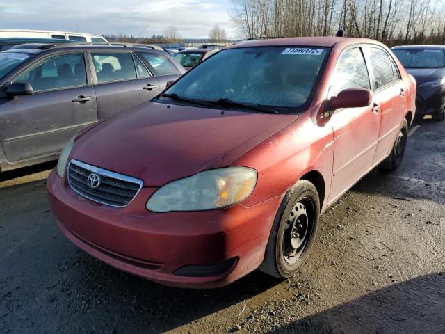 Salvage cars for sale from Copart Arlington, WA: 2006 Toyota Corolla CE