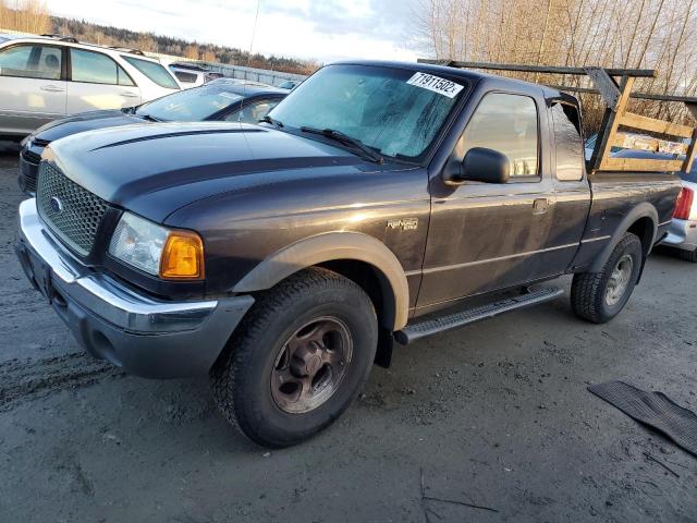 Salvage cars for sale from Copart Arlington, WA: 2003 Ford Ranger SUP