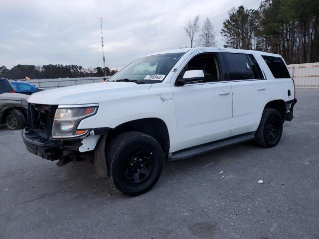 Salvage cars for sale from Copart Dunn, NC: 2015 Chevrolet Tahoe Police