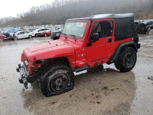 Salvage cars for sale from Copart Hurricane, WV: 2006 Jeep Wrangler X