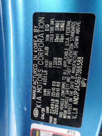 2016 KIA SOUL + - KNDJP3A56G7366588