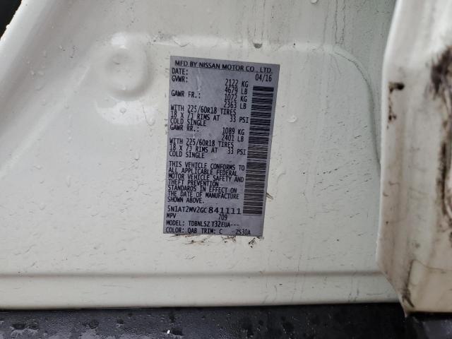 2016 NISSAN 210 WAGON 5N1AT2MV2GC841111