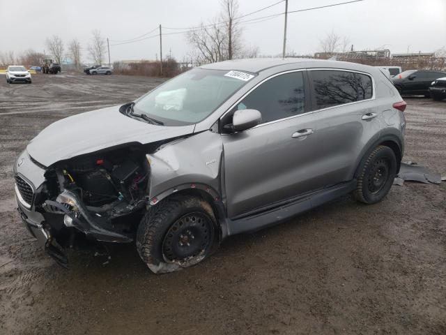 Salvage cars for sale from Copart Montreal Est, QC: 2020 KIA Sportage LX