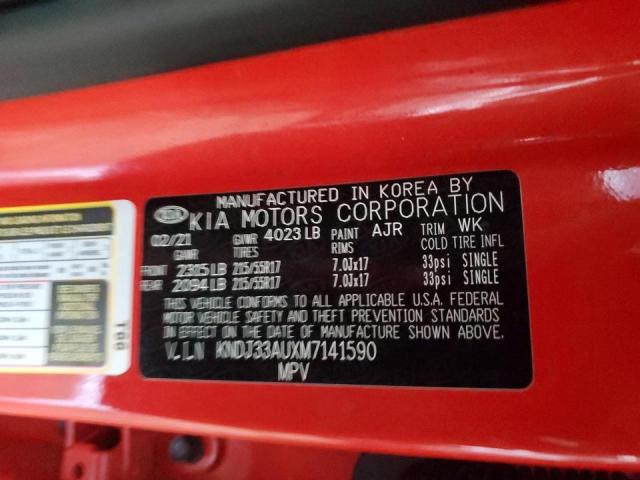 KNDJ33AUXM7141590 KIA Soul