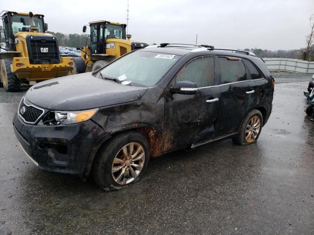 Salvage cars for sale from Copart Dunn, NC: 2012 KIA Sorento SX