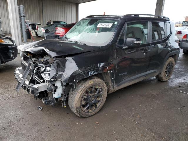 Jeep Renegade salvage cars for sale: 2020 Jeep Renegade Latitude