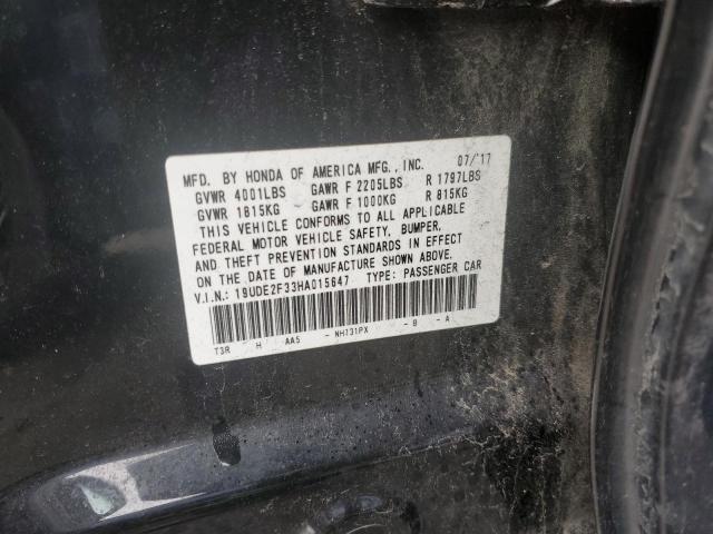19UDE2F33HA015647 Acura ILX