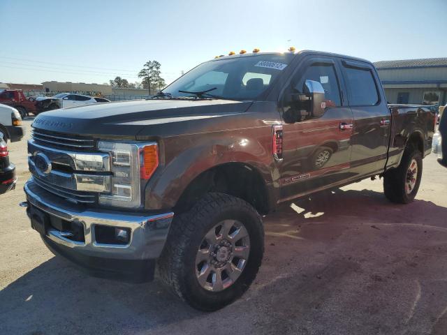 Salvage cars for sale from Copart Houston, TX: 2017 Ford F350 Super