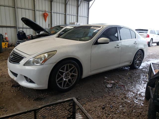 Salvage cars for sale from Copart Midway, FL: 2011 Infiniti G37 Base