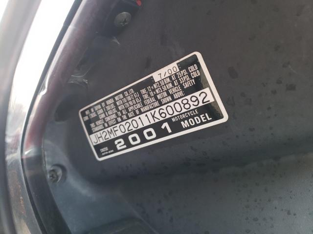 2001 HONDA CN250 JH2MF02011K600892