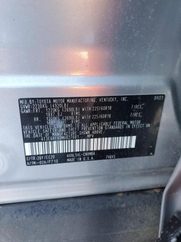2021 TOYOTA RAV4 XSE - 4T3E6RFV0MU027681