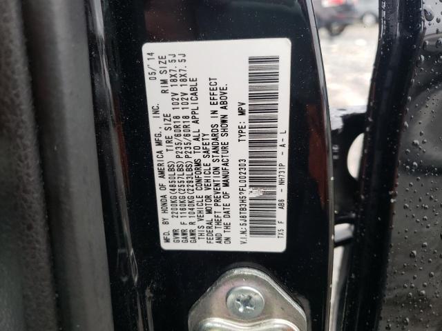 5J8TB3H52FL002303 Acura RDX