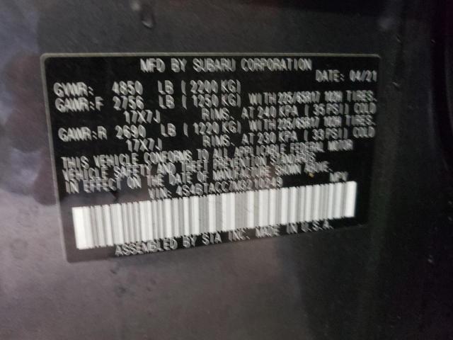 2021 SUBARU OUTBACK PR - 4S4BTACC7M3210249