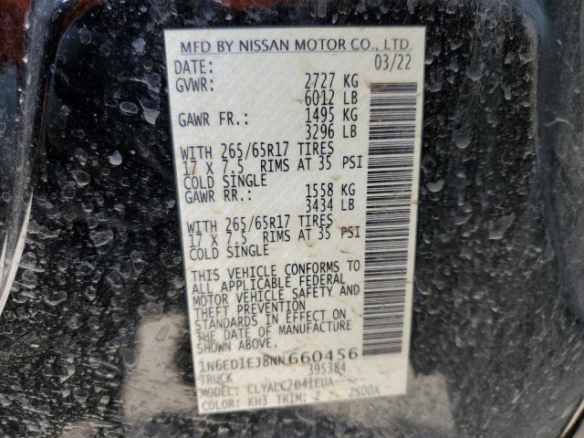 2022 NISSAN FRONTIER S - 1N6ED1EJ8NN660456