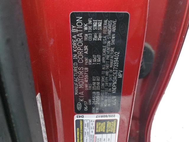 KNDPM3AC6J7339402 KIA Sportage Lx