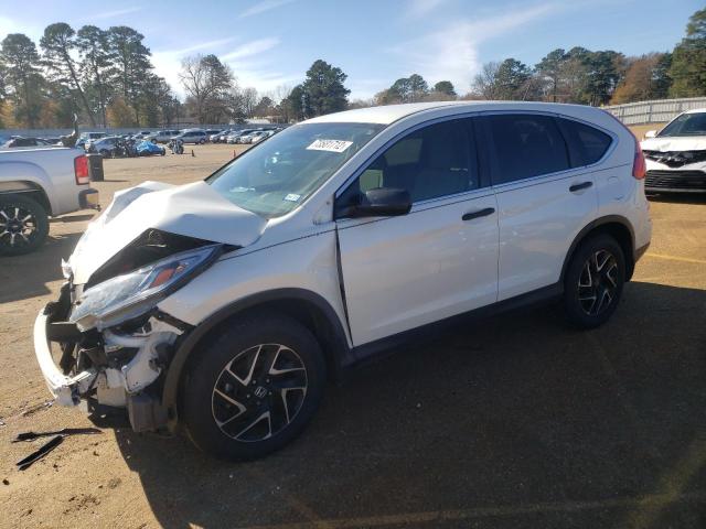 Salvage cars for sale from Copart Longview, TX: 2016 Honda CR-V SE