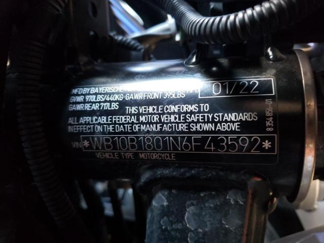 2022 BMW F 750 GS WB10B1801N6F43592