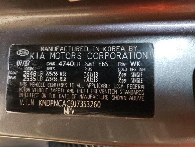 2018 KIA SPORTAGE E - KNDPNCAC9J7353260