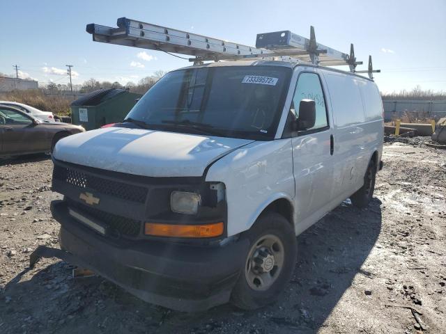 Salvage cars for sale from Copart Montgomery, AL: 2017 Chevrolet Express G2500