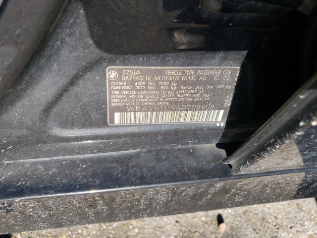 WBAVB13596PT08908 BMW 325 I