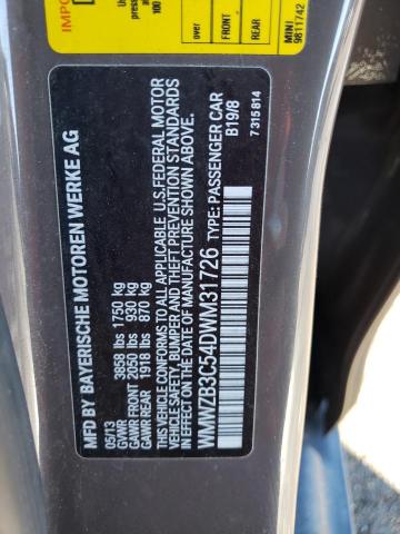 WMWZB3C54DWM31726 Mini Cooper