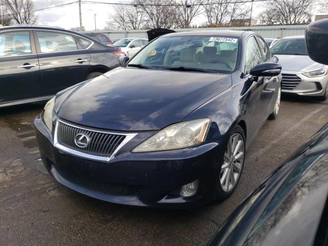 Lexus IS salvage cars for sale: 2009 Lexus IS 250
