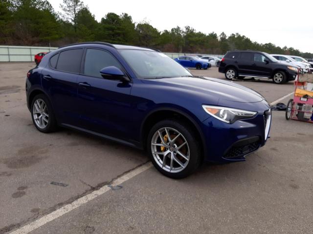  ALFA ROMEO STELVIO TI 2018 Синий