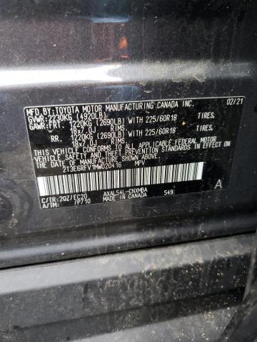 2021 TOYOTA RAV4 XSE - 2T3E6RFV1MW020416