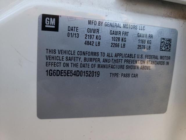 1G6DE5E54D0152019 Cadillac CTS