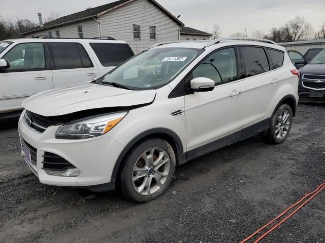 Salvage cars for sale from Copart York Haven, PA: 2016 Ford Escape Titanium