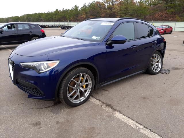  ALFA ROMEO STELVIO TI 2018 Синий