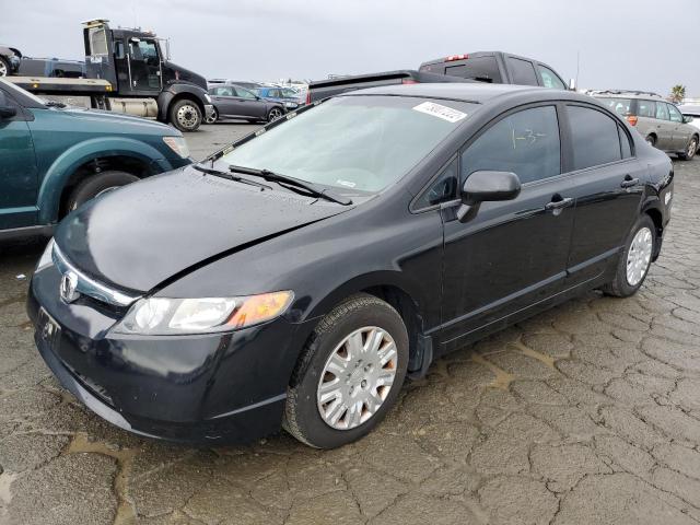 Salvage cars for sale from Copart Martinez, CA: 2008 Honda Civic GX