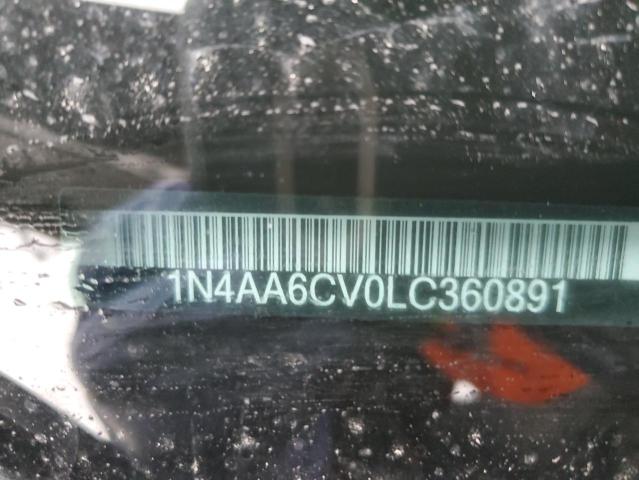 2020 NISSAN MAXIMA SV - 1N4AA6CV0LC360891