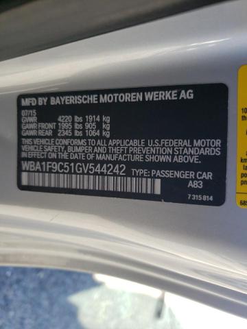 2016 BMW 228 I SULE - WBA1F9C51GV544242