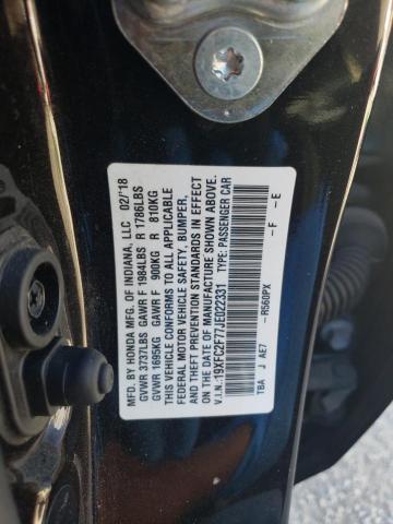 2018 HONDA CIVIC EX - 19XFC2F77JE022331