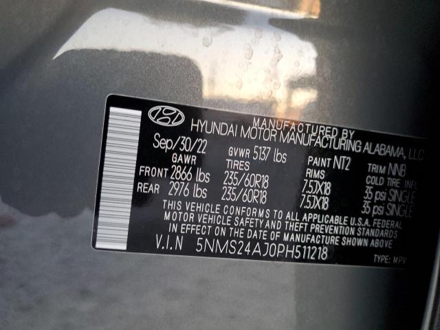 5NMS24AJ0PH511218 | 2023 HYUNDAI SANTA FE S